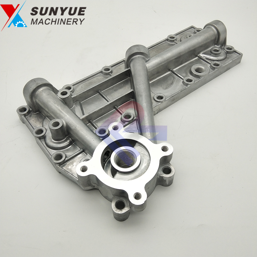 PC200-5 PC220-5 6D95 Oil Cooler Cover for Excavator parts Komatsu 6207-61-5110 PC200-5 PC220-5 6D95 Oil Cooler Cover for Excavator parts Komatsu 6207-61-5110