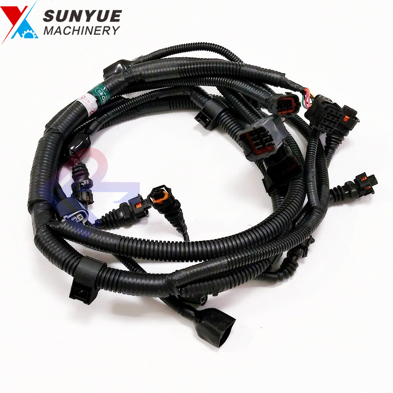 Kato HD820V Mitsubishi 4M50 Electric Injection Engine Wiring Harness ME444715 Wire Harness Kato HD820V Mitsubishi 4M50 Electric Injection Engine Wiring Harness ME444715 Wire Harness