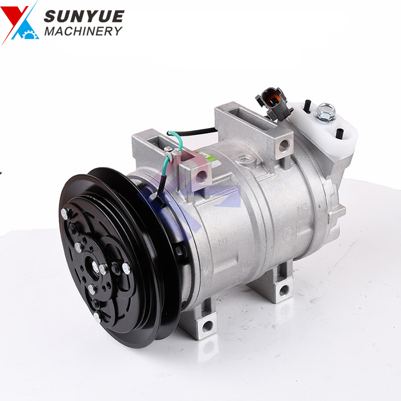 Hitachi ZX200 Air Conditioner Compressor Condenser for Excavator 4456130 4425700 Hitachi ZX200 Air Conditioner Compressor Condenser for Excavator 4456130 4425700