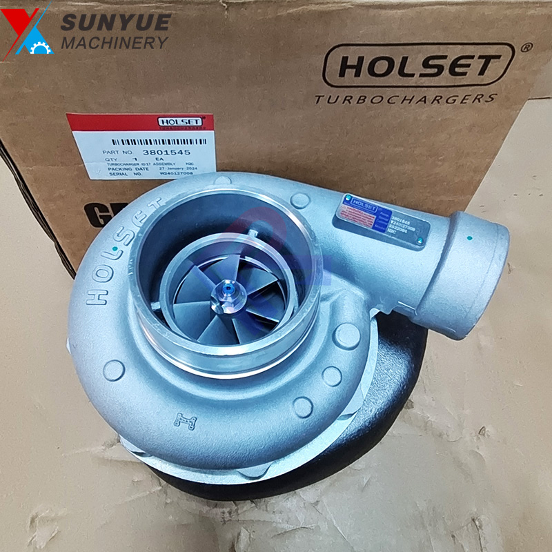 Excavator Parts For Holset Engine Turbo 3801545 Turbocharger H2C Excavator Parts For Holset Engine Turbo 3801545 Turbocharger H2C