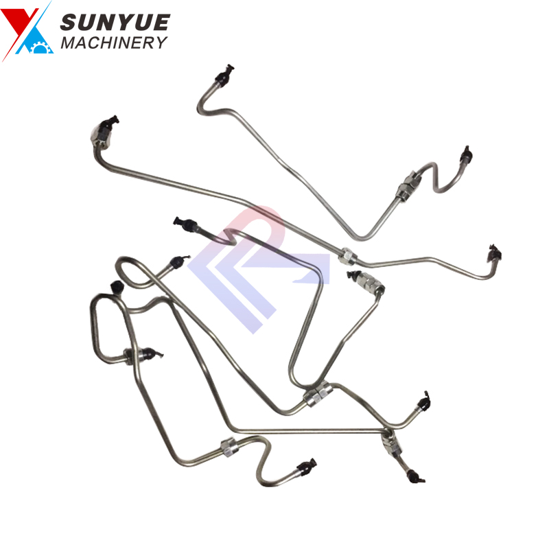 Mitsubishi 6D31 6D34 Fuel Injection Pressure Piping Pipe Tube Line For Kato Kobelco Excavator SK200 HD700 HD820 Mitsubishi 6D31 6D34 Fuel Injection Pressure Piping Pipe Tube Line For Kato Kobelco Excavator SK200 HD700 HD820