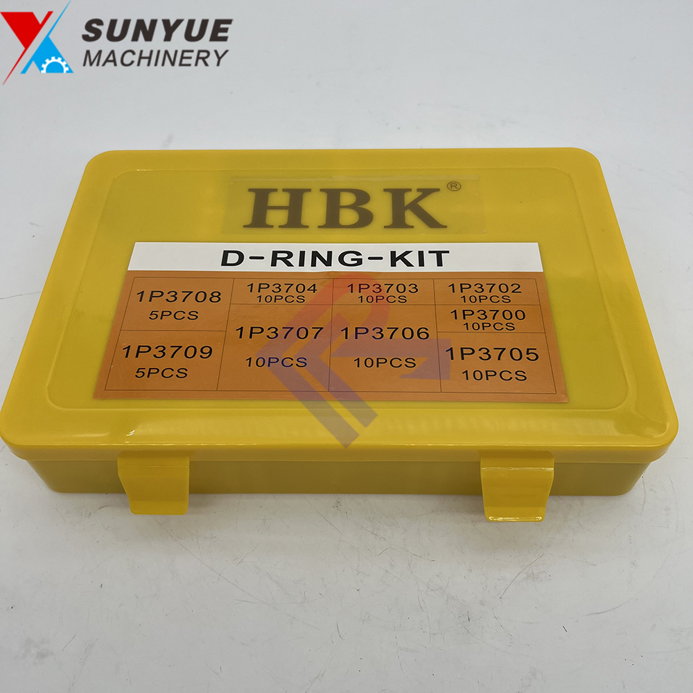 Caterpillar CAT D-Ring-Kit Komatsu O Ring Assortment Seal Kit D Ring Box for excavator parts Caterpillar CAT D-Ring-Kit Komatsu O Ring Assortment Seal Kit D Ring Box for excavator parts
