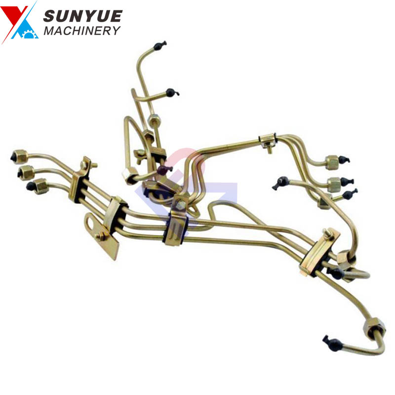 DE12 Fuel Injection Pressure Piping Pipe Tube Line For Doosan Excavator 65.10301-7006 DE12 Fuel Injection Pressure Piping Pipe Tube Line For Doosan Excavator 65.10301-7006