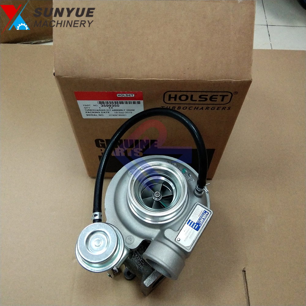 HX25W Engine Turbocharger 3599350 Turbo HX25W Engine Turbocharger 3599350 Turbo