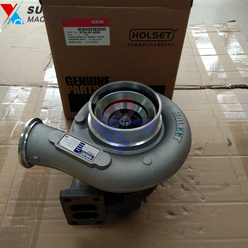 PC200-8 Komatsu Excavator Turbocharger for Engine 6D107 Turbo 6754-81-8090 4037469 4038288 6754818090 PC200-8 Komatsu Excavator Turbocharger for Engine 6D107 Turbo 6754-81-8090 4037469 4038288 6754818090