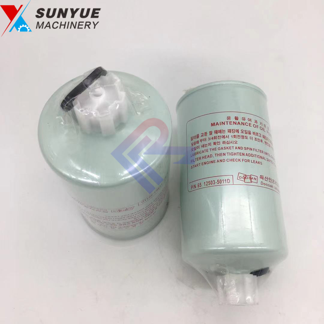 Doosan Daewoo SOLAR 170LC-V 250LC-V 290LC-V 300LC-V MEGA 200-III 250-III 300-III Fuel Filter For Excavator Wheel Loader 65.12503-5011D 65.125035011D Doosan Daewoo SOLAR 170LC-V 250LC-V 290LC-V 300LC-V MEGA 200-III 250-III 300-III Fuel Filter For Excavator Wheel Loader 65.12503-5011D 65.125035011D