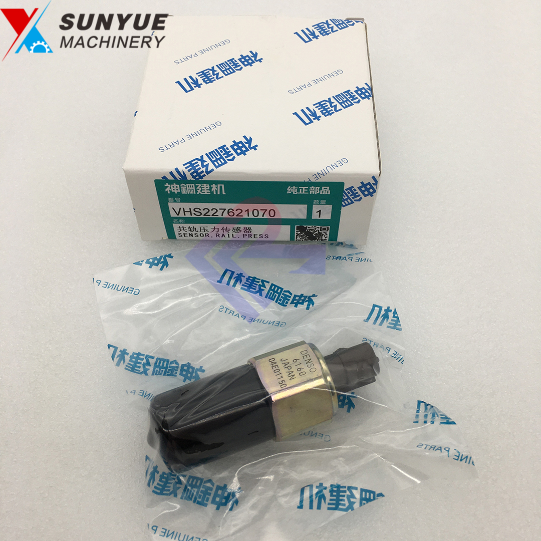 Original Parts SK200-8 SK350-8 J05E J08E Common Rail Fuel Pressure Sensor for excavator Kobelco VHS227621070 Original Parts SK200-8 SK350-8 J05E J08E Common Rail Fuel Pressure Sensor for excavator Kobelco VHS227621070