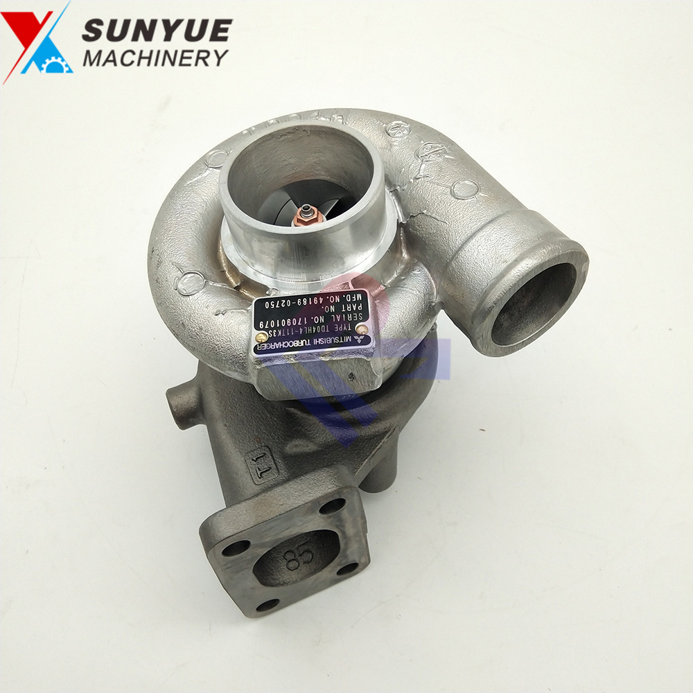 Original Parts Kobelco Excavator SK130-8 SK140-8 D04FR Engine Turbo Turbocharger 49189-02750 VA4918902750 Original Parts Kobelco Excavator SK130-8 SK140-8 D04FR Engine Turbo Turbocharger 49189-02750 VA4918902750