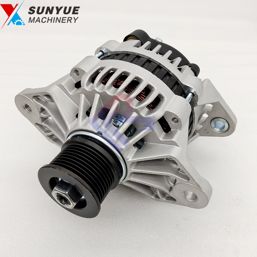 82827042 Alternator 24V 70A R225-9 Engine Alternator For Hyundai Excavator 82827042 Alternator 24V 70A R225-9 Engine Alternator For Hyundai Excavator