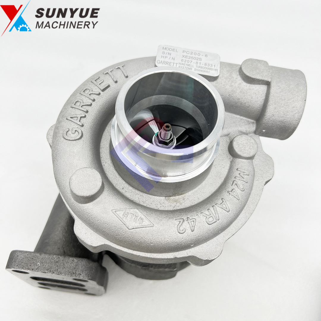PC200-6 Excavator Komatsu Turbocharger 6D95 Engine Turbo 6207-81-8331 6207-81-8330 PC200-6 Excavator Komatsu Turbocharger 6D95 Engine Turbo 6207-81-8331 6207-81-8330