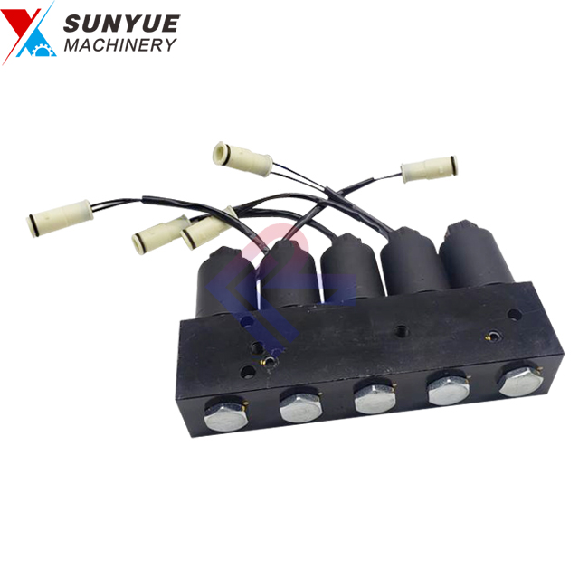 EC460B Solenoid Valve Group for Volvo Excavator VOE8277120 VOE8279674 EC460B Solenoid Valve Group for Volvo Excavator VOE8277120 VOE8279674