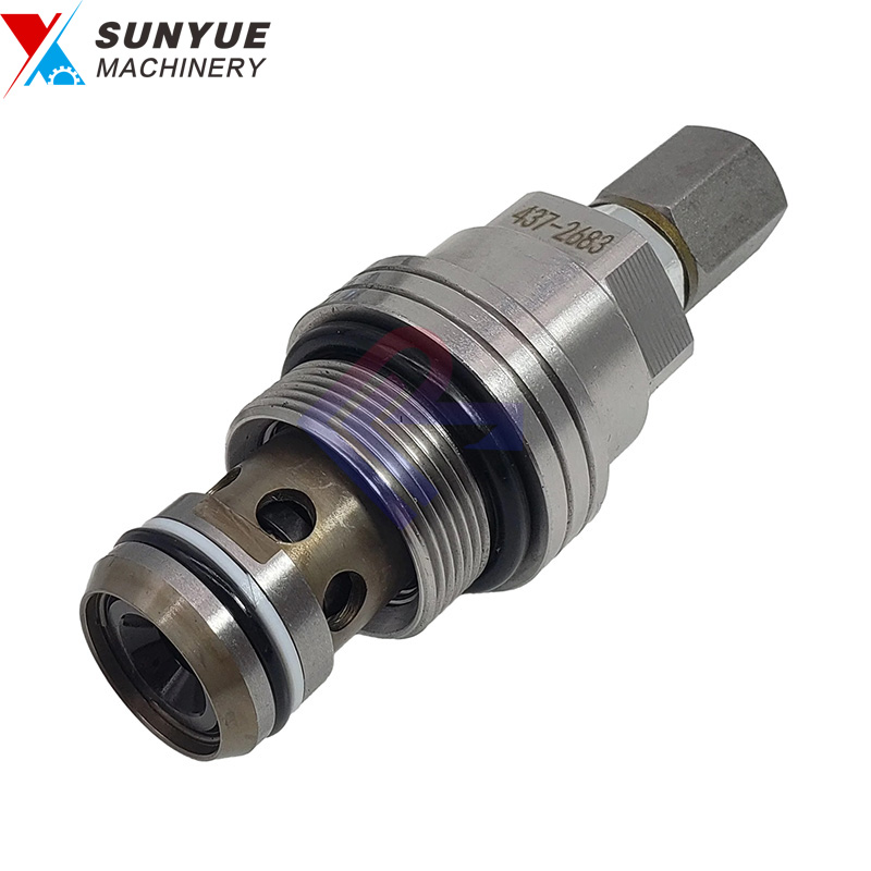 EX100-5 EX120-5 ZX110 ZX120 ZX160 Relief Valve For Excavator Hitachi 4372682 4372683 9200489 EX100-5 EX120-5 ZX110 ZX120 ZX160 Relief Valve For Excavator Hitachi 4372682 4372683 9200489