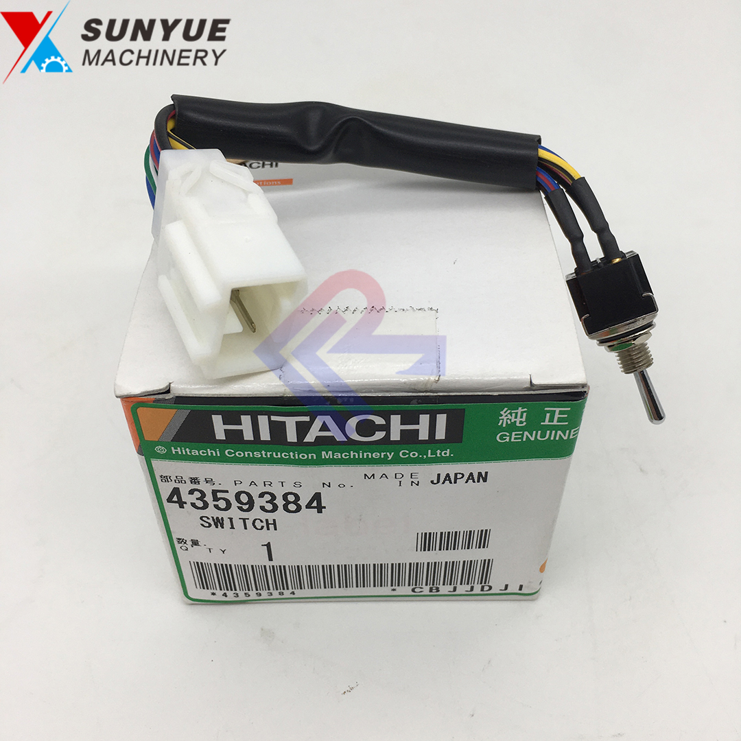 Hitachi EX100-5 EX120-5 EX200-5 EX230-5 EX300-5 Switch for excavator 4359384 Hitachi EX100-5 EX120-5 EX200-5 EX230-5 EX300-5 Switch for excavator 4359384