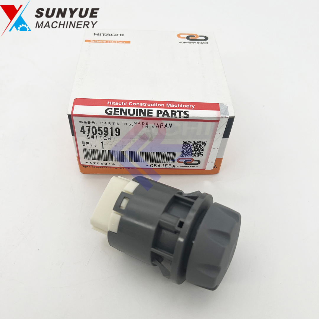 Hitachi Original parts ZX200-5G ZX240-5G ZX330-5G ZX470-5G Switch for excavator 4705919 Hitachi Original parts ZX200-5G ZX240-5G ZX330-5G ZX470-5G Switch for excavator 4705919