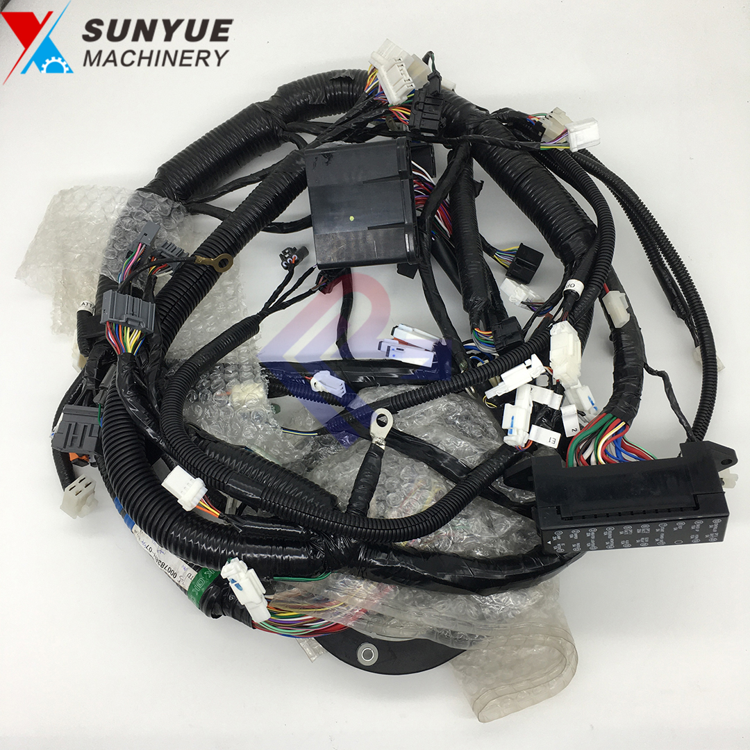 Hitachi ZX200-5G ZX210H-5G ZX240-5G ZX250K-5G ZX280-5G ZX330-5G ZX350H-5G Wire Harness for excavator 0007838 Hitachi ZX200-5G ZX210H-5G ZX240-5G ZX250K-5G ZX280-5G ZX330-5G ZX350H-5G Wire Harness for excavator 0007838