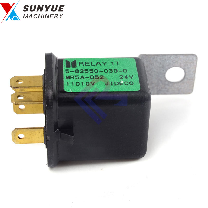 John Deere 75D 85D Hitachi ZX70-3 ZX75UR-3 ZX75US-3 ZX85US-3 ENGINE STOPPER RELAY 5825500300 MR5A-052 5-82550-030-0 582550-0300 DC24V John Deere 75D 85D Hitachi ZX70-3 ZX75UR-3 ZX75US-3 ZX85US-3 ENGINE STOPPER RELAY 5825500300 MR5A-052 5-82550-030-0 582550-0300 DC24V