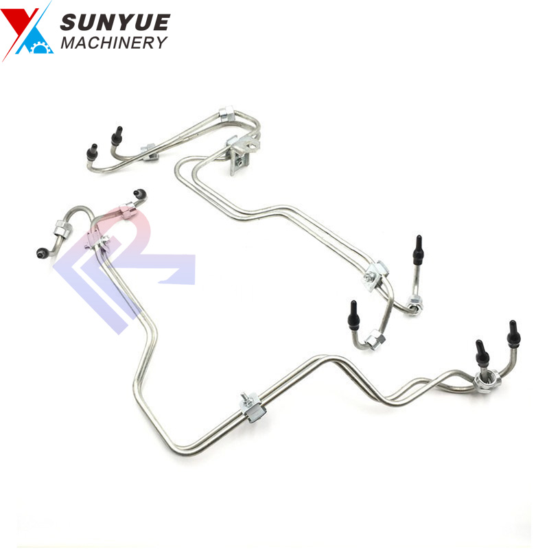 PC60 PC100 4D102 Fuel Injection Piping Pipe Tube Line For Komatsu Excavator PC60 PC100 4D102 Fuel Injection Piping Pipe Tube Line For Komatsu Excavator