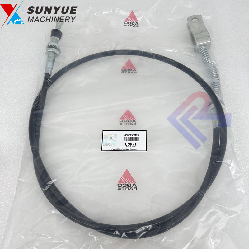 Original Agco Parts Hand Brake Cable For Tractor 4382955M93 Original Agco Parts Hand Brake Cable For Tractor 4382955M93