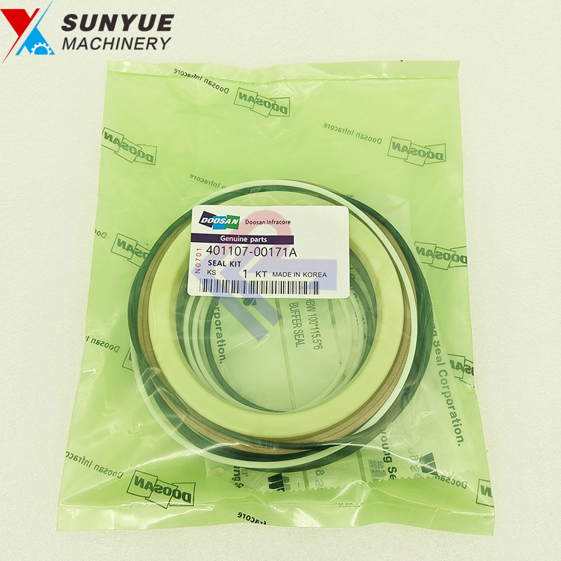 Doosan DX225LC DX230LC DX255LC Arm Cylinder Oil Seal Kit For Excavator 401107-00171A K9001901