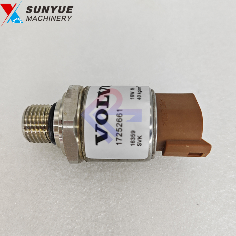 EC140C EC140D EC160C EC160D EC180C EC180D EC210C EC220D EC250D EC300D EC350D EC750D Pressure Sensor For Volvo VOE 14560160 17252661 EC140C EC140D EC160C EC160D EC180C EC180D EC210C EC220D EC250D EC300D EC350D EC750D Pressure Sensor For Volvo VOE 14560160 17252661