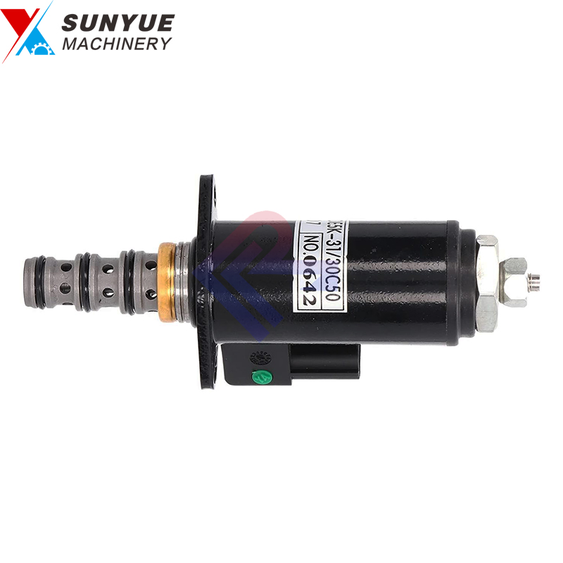 SK135SR SK200SR SK200LC-6E SK480LC-6E Solenoid Valve for Kobelco Excavator YB35V00005F1 KDRDE5K-31/30C50-107 SK135SR SK200SR SK200LC-6E SK480LC-6E Solenoid Valve for Kobelco Excavator YB35V00005F1 KDRDE5K-31/30C50-107