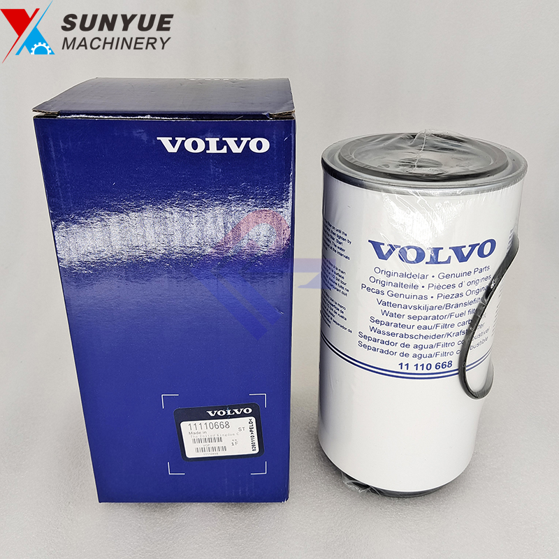 VOE11110668 EC135B EC140B EC160B EC180B EC210B EC240B EC290B EC330B EC360B EC460B Fuel Filter Assembly for Excavator Volvo 11110668 VOE11110668 EC135B EC140B EC160B EC180B EC210B EC240B EC290B EC330B EC360B EC460B Fuel Filter Assembly for Excavator Volvo 11110668