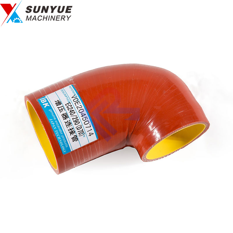 VOE20450714 EC240B EC290B Elbow Hose for Volvo Excavator VOE 20450714 VOE20450714 EC240B EC290B Elbow Hose for Volvo Excavator VOE 20450714