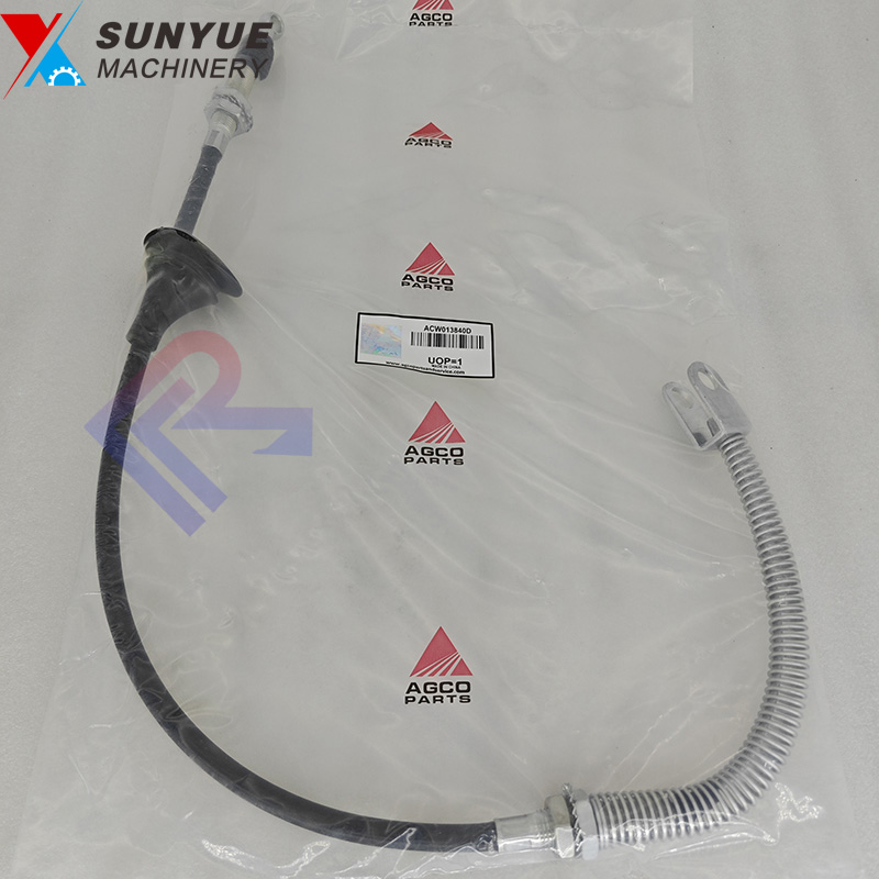 Original Agco Massey Ferguson Tractor Parts Hand Brake Cable ACW013840B ACW013840D